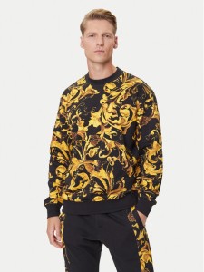 Versace Jeans Couture Bluza 79GAI3R0 FS201 Czarny Regular Fit