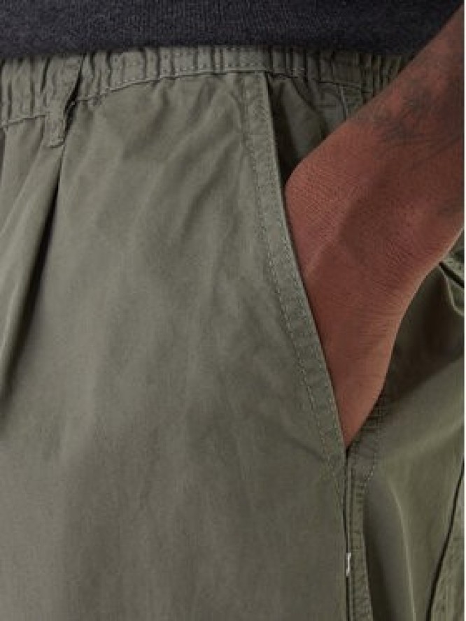 Jack & Jones Spodnie materiałowe Owen Cade 12282385 Zielony Baggy Fit