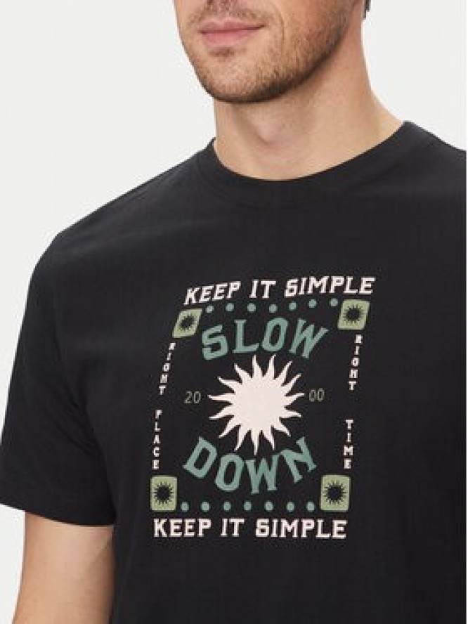 Blend T-Shirt 20718311 Czarny Regular Fit