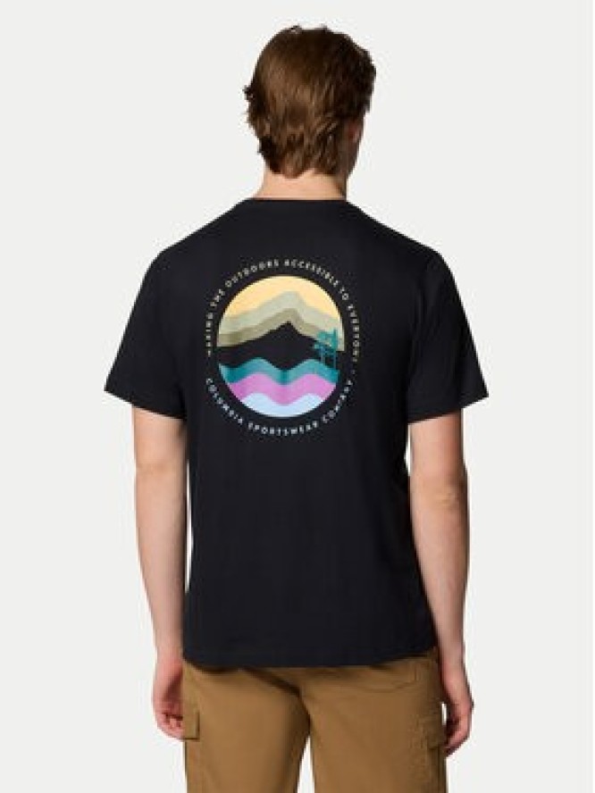 Columbia T-Shirt Kettle River™ 2120411 Czarny Regular Fit