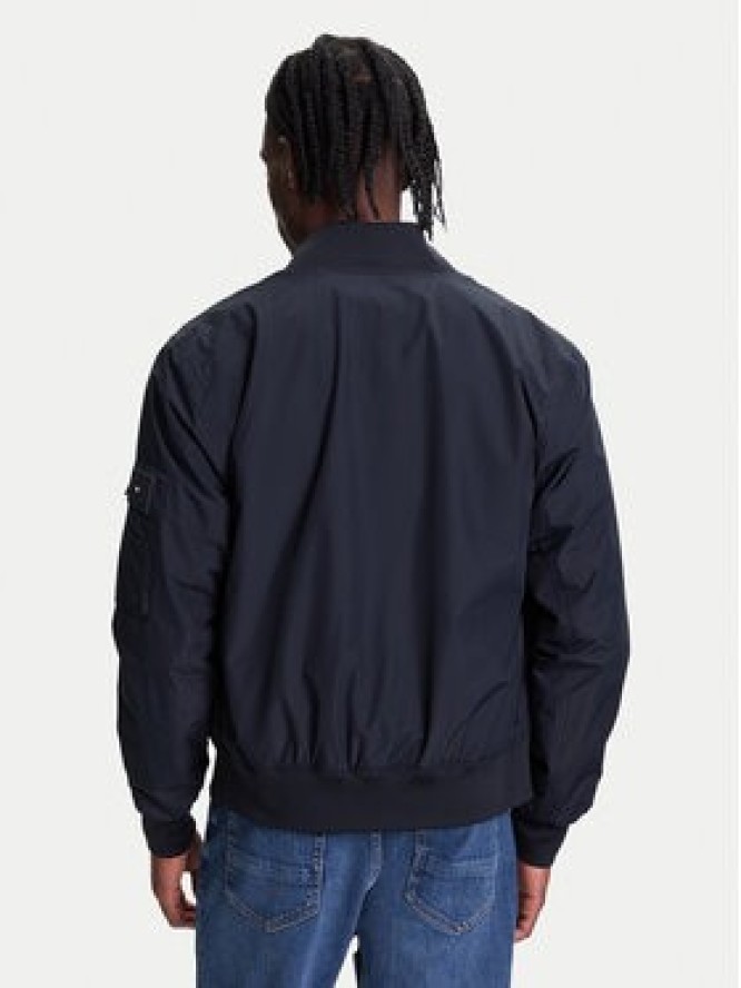 Tommy Hilfiger Kurtka bomber MW0MW39629 Granatowy Regular Fit