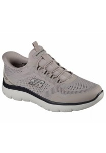 Buty SKECHERS SUMMITS-TOP RATE Jasnobrązowy