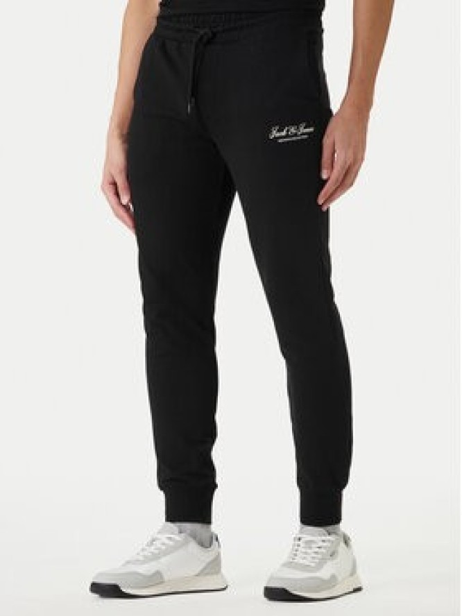 Jack & Jones T-Shirt Earchive 12297641 Czarny Regular Fit