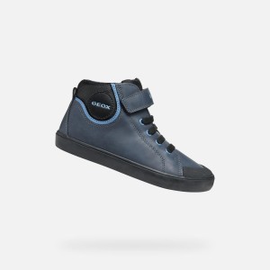 Buty GEOX J GISLI Niebieski