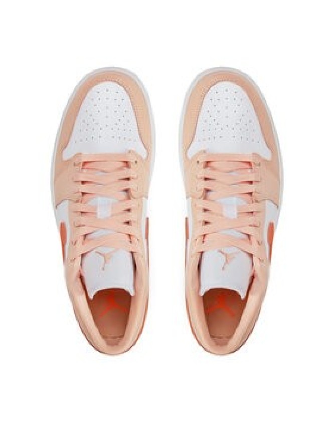 Nike Sneakersy Air Jordan 1 Low DC0774 801 Pomarańczowy