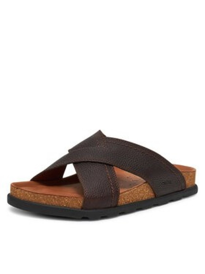 Rieker Klapki 21192-25 Brązowy