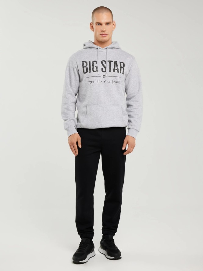 Spodnie męskie dresowe czarne Brutus 906