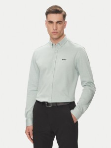 BOSS Koszula B_MOTION_L 50533163 Zielony Regular Fit