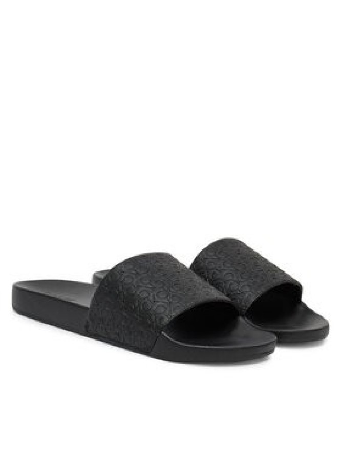 Calvin Klein Klapki Pool Slide Mono HM0HM01968 Czarny