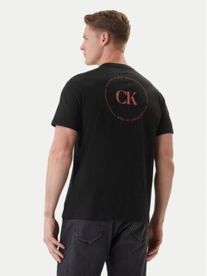 Calvin Klein Jeans T-Shirt LV04RF801G Czarny Regular Fit