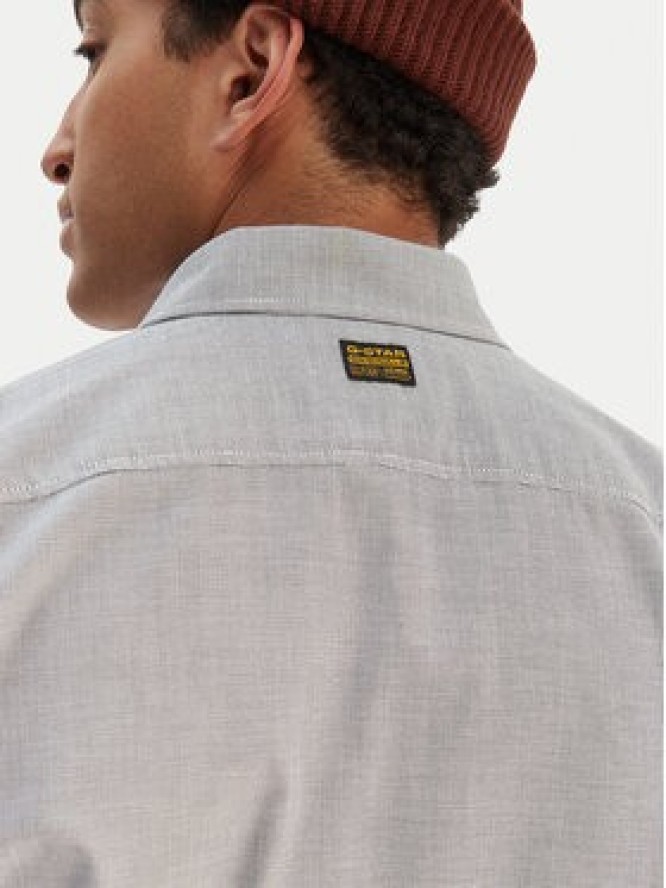 G-Star Raw Koszula Marine D24963-C290 Niebieski Slim Fit