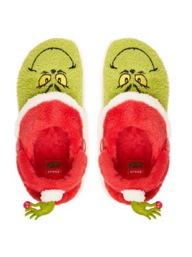 Crocs Klapki Classic Lined Clog 211688 Zielony