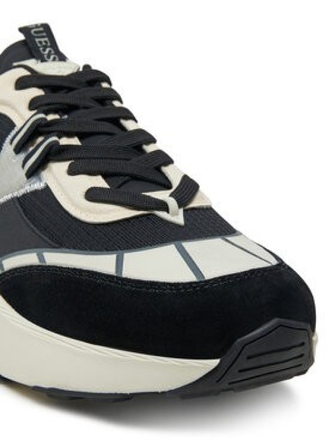 Guess Sneakersy FMJVAL ELE12 Czarny