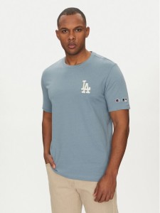 Champion T-Shirt 221037 Niebieski Standard Fit