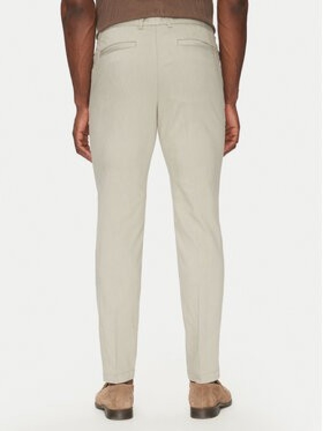 BOSS Spodnie materiałowe P-Kaiton1 50538828 Beżowy Slim Fit