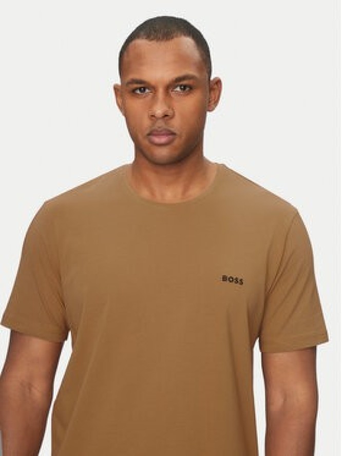 BOSS T-Shirt Mix&Match 50515312 Beżowy Regular Fit