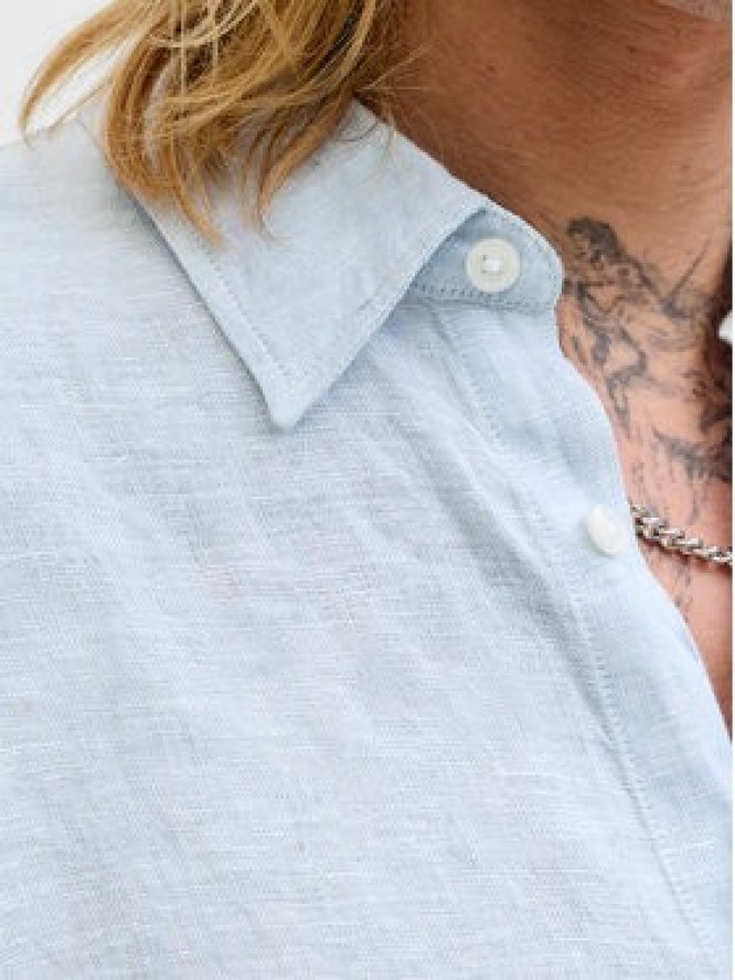 Jack & Jones Koszula Lawrence 12293563 Niebieski jasny Regular Fit