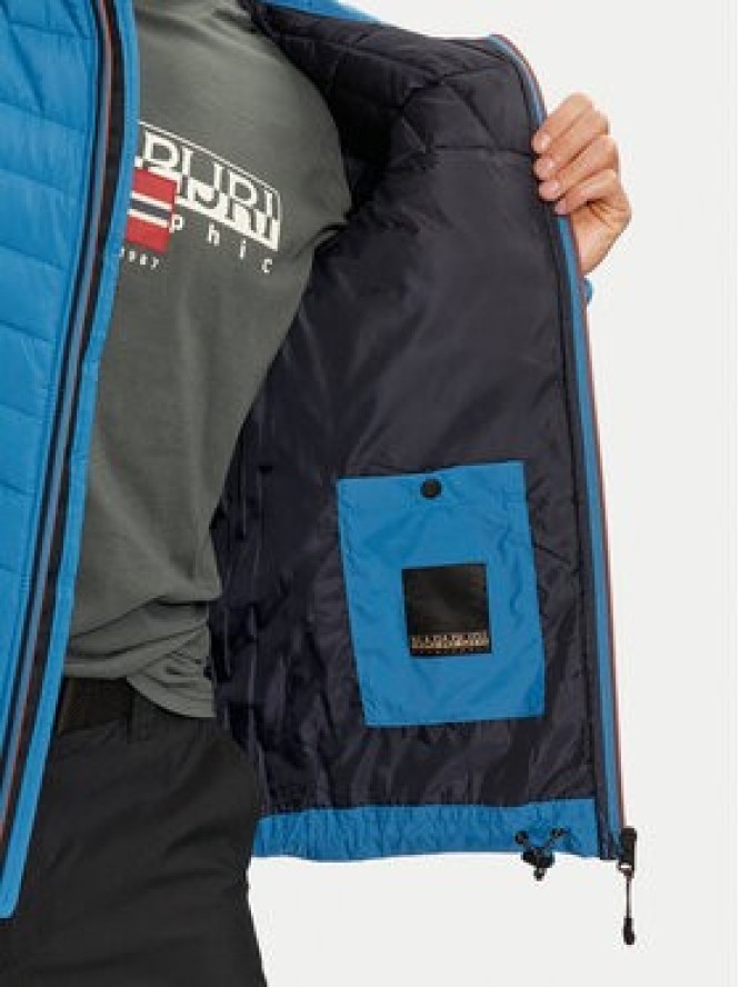 Napapijri Kurtka zimowa A-Lapaz H NP0A4I26 Niebieski Regular Fit