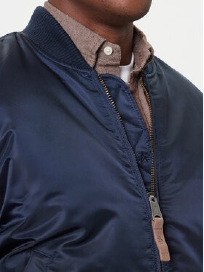 Alpha Industries Kurtka bomber Ma-1 Vf 59 Long 168100 Granatowy Slim Fit