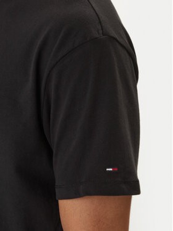 Tommy Jeans T-Shirt Bear DM0DM22543 Czarny Relaxed Fit