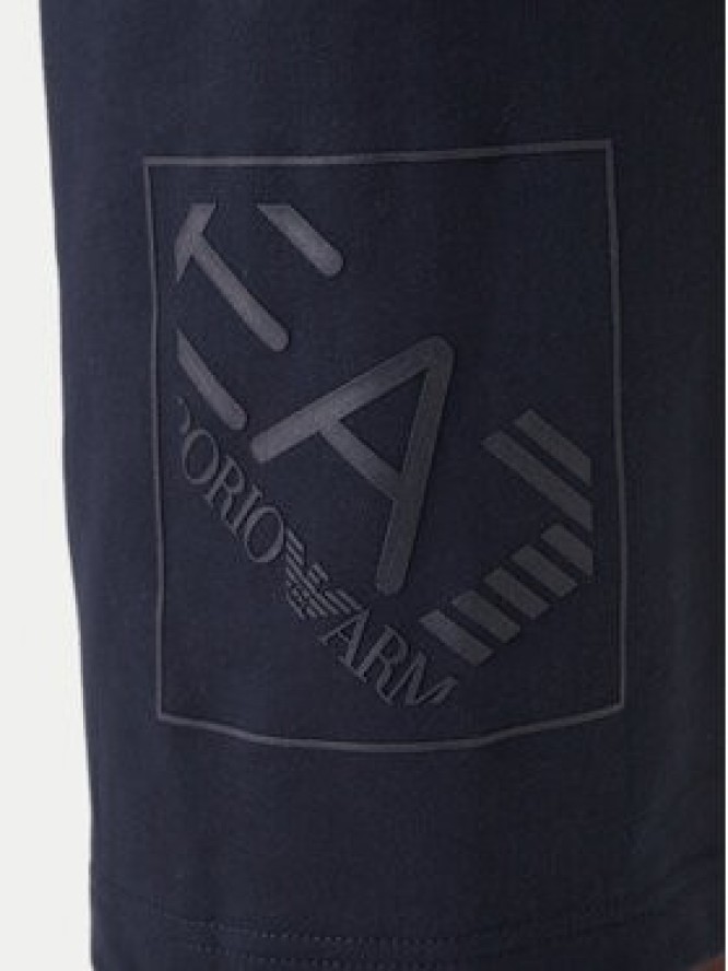 EA7 Emporio Armani Szorty sportowe 7M001491 AF17787 UB102 Granatowy Regular Fit