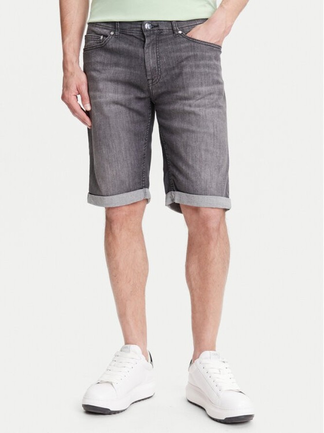 KARL LAGERFELD Szorty jeansowe 265820 552833 Czarny Regular Fit