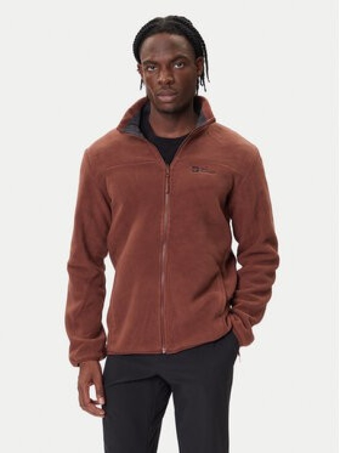 Jack Wolfskin Kurtka outdoor Taubenberg 3in1 1115311 Brązowy Regular Fit