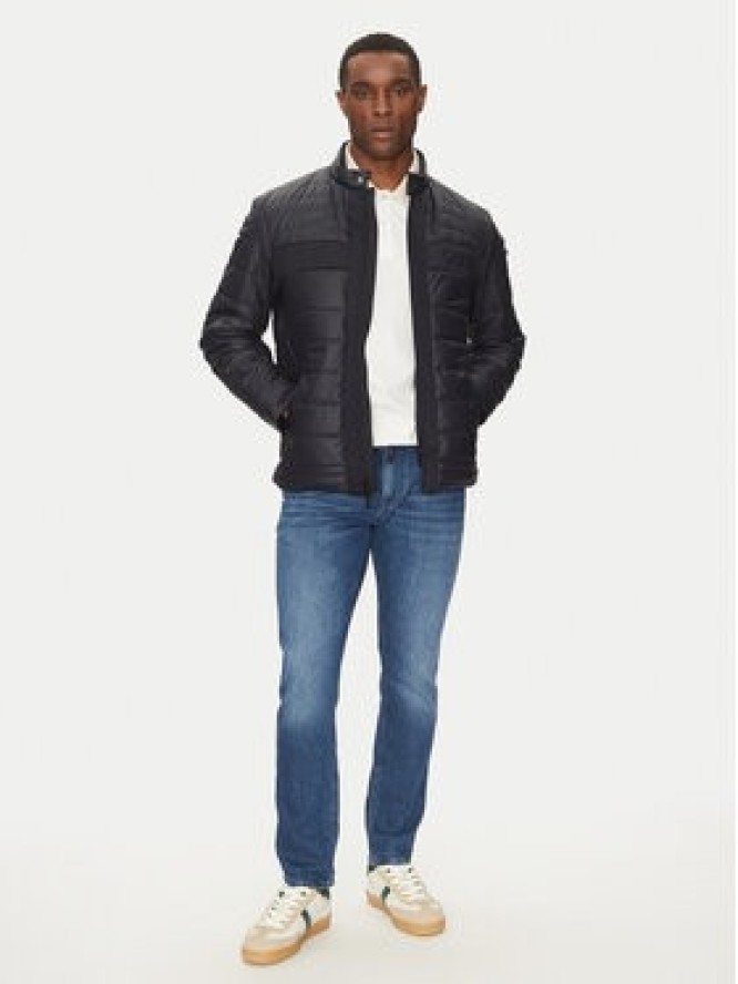 Guess Kurtka przejściowa M4YL16 WFHD0 Granatowy Regular Fit