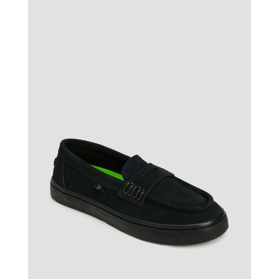 Loafersy zamszowe Cariuma Caju Loafer All Black Suede