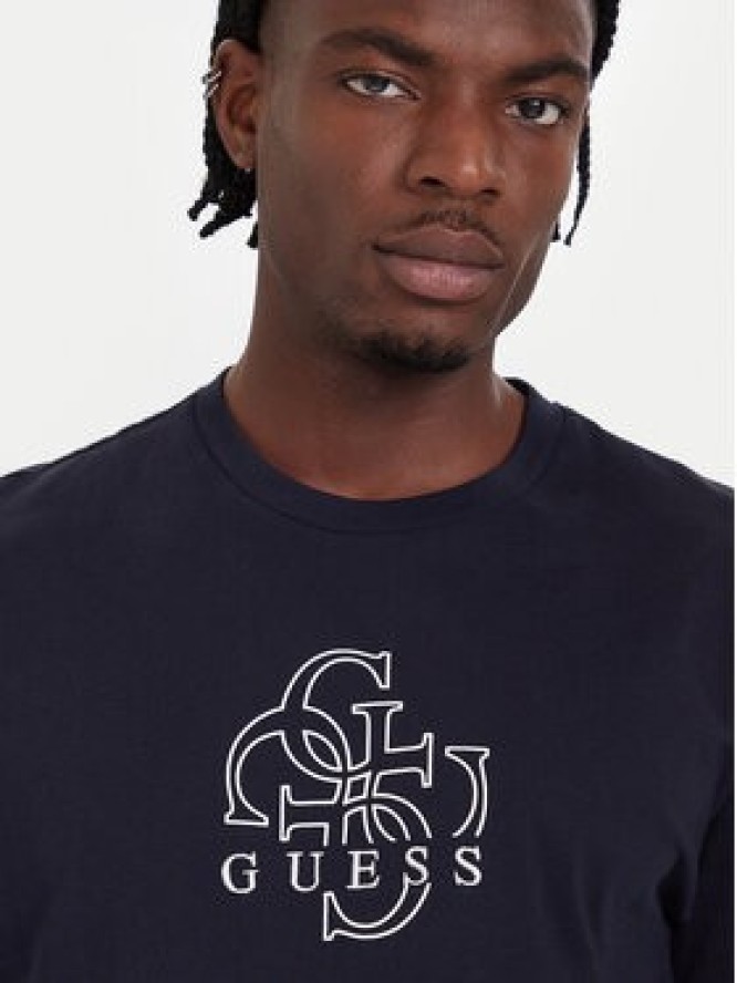 Guess T-Shirt M5BI76 I3Z14 Niebieski Relaxed Fit