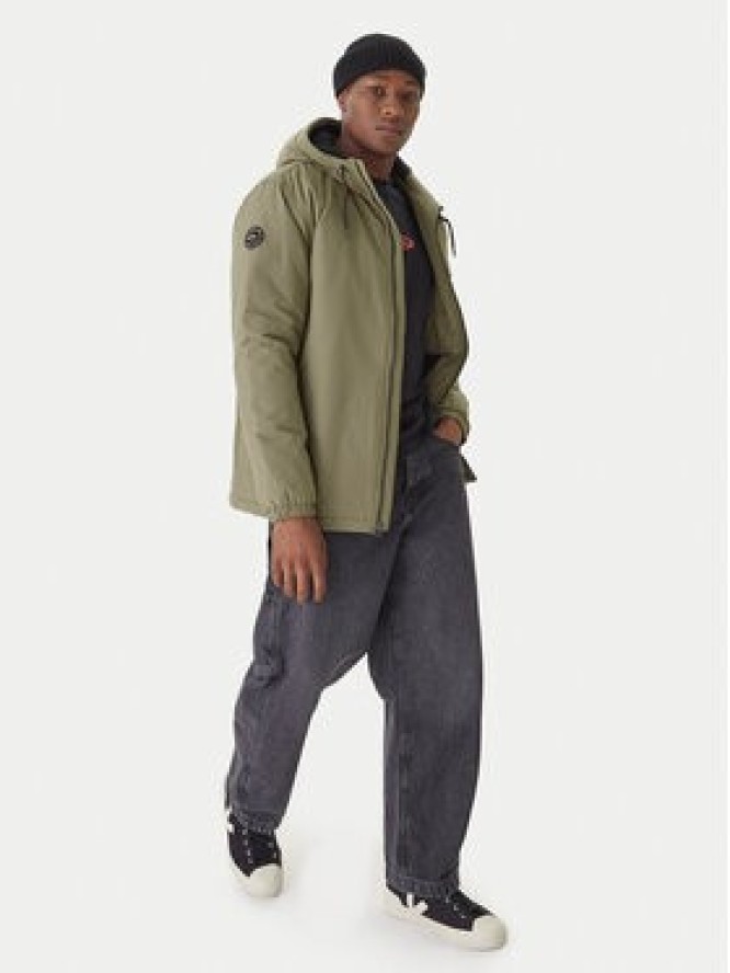Quiksilver Kurtka przejściowa June Battle EQYJK04172 Zielony Regular Fit