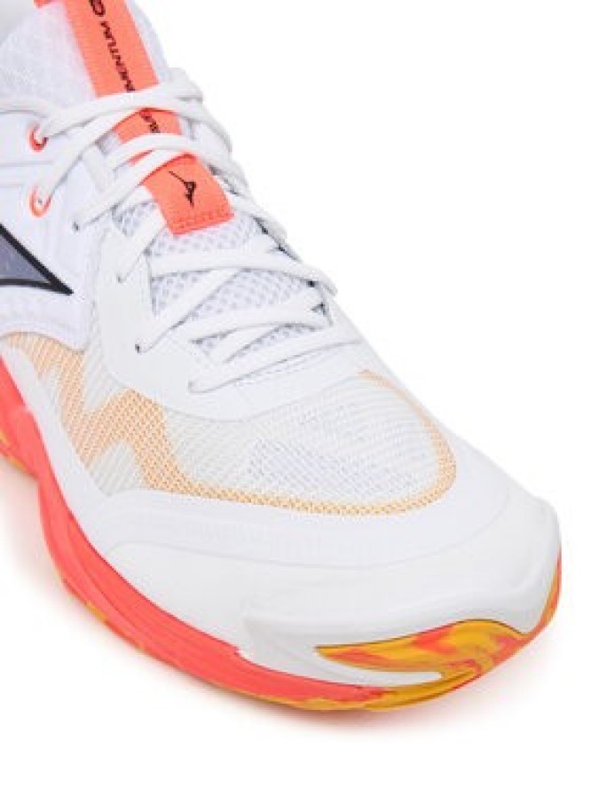 Mizuno Buty halowe Wave Momentum Elite V1GA2512 Pomarańczowy