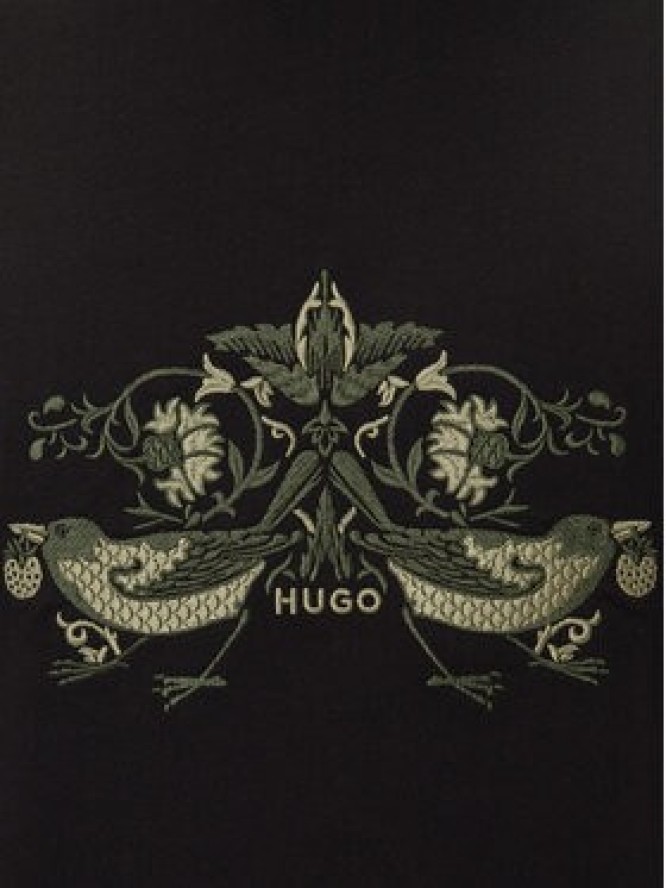 HUGO T-Shirt Denrith 50544543 Czarny Regular Fit