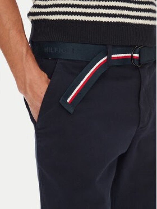 Tommy Hilfiger Szorty materiałowe Brooklyn MW0MW39706 Granatowy Regular Fit