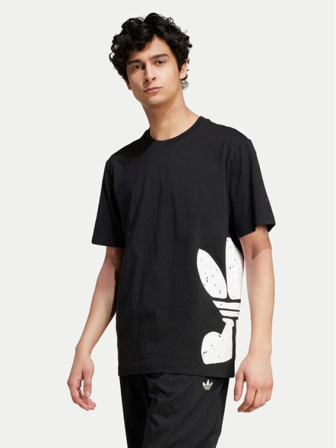 adidas T-Shirt Supply Street IZ2579 Czarny Regular Fit