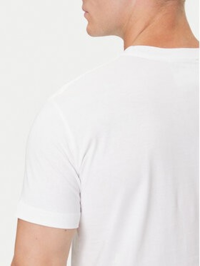 Versace Jeans Couture T-Shirt 79GAHT00 CJ00T Biały Regular Fit