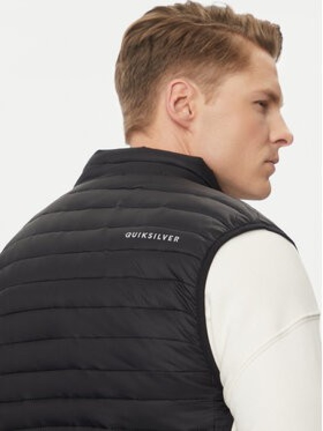 Quiksilver Kamizelka Scalysleeveless Jckt EQYJK04009 Czarny Regular Fit