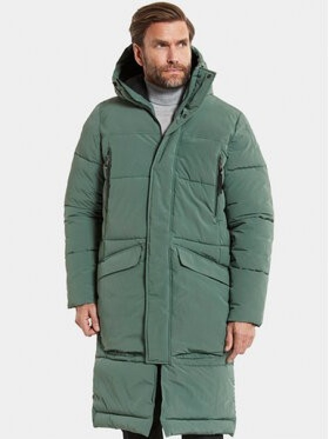 Didriksons Kurtka zimowa Ejnar 504413 Zielony Regular Fit