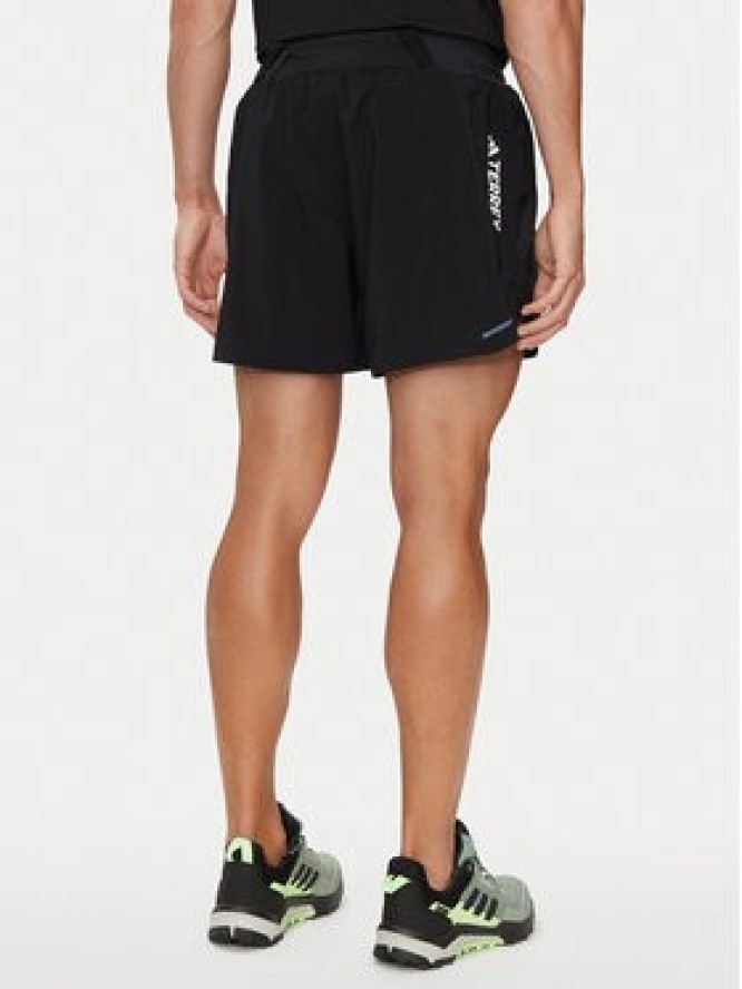 adidas Szorty sportowe Terrex Agravic Trail Running HT9395 Czarny Regular Fit