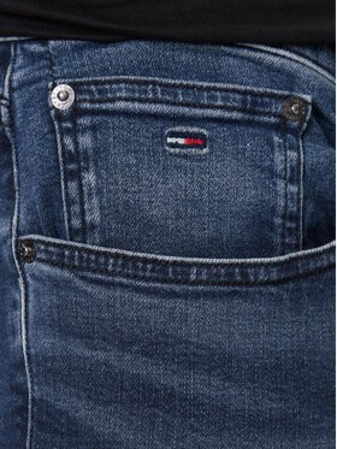 Tommy Jeans Jeansy DM0DM22247 Granatowy Slim Fit