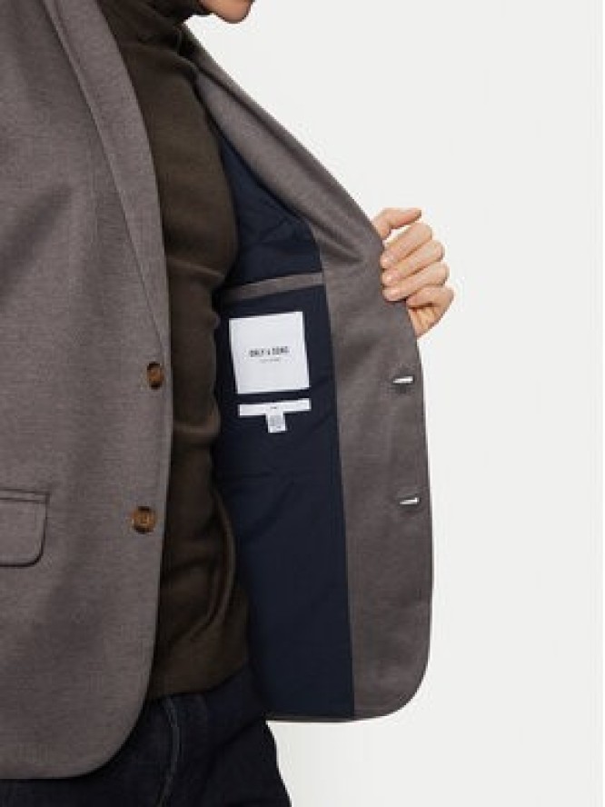 Only & Sons Marynarka Mark 22031060 Granatowy Slim Fit