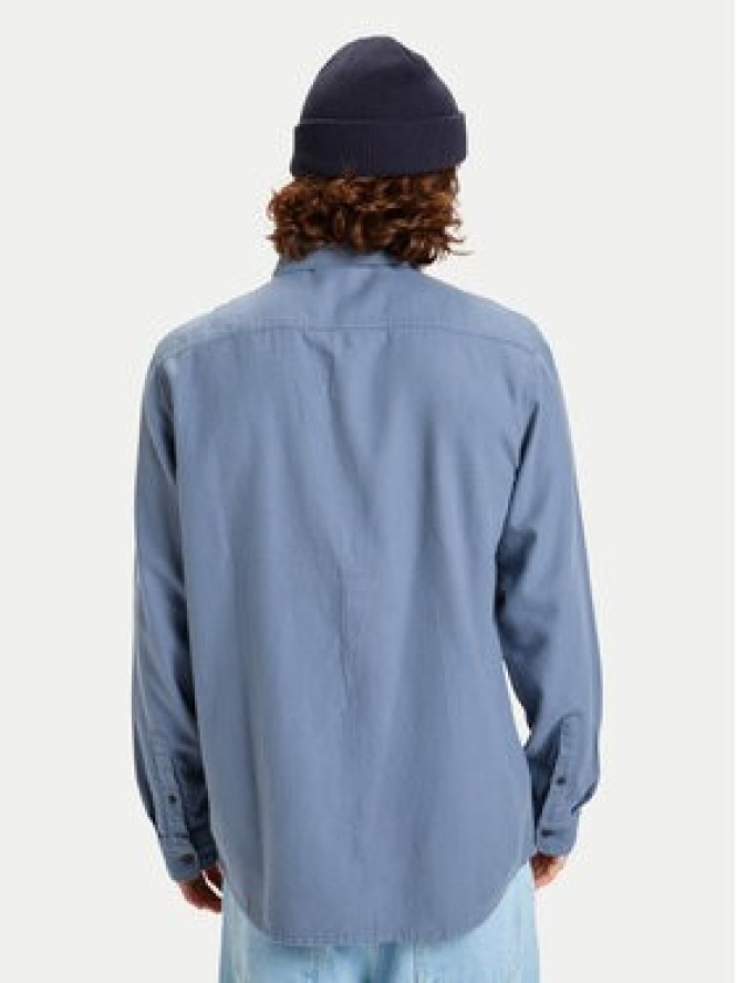 Quiksilver Koszula Motherfly Solid EQYWT04651 Niebieski Regular Fit