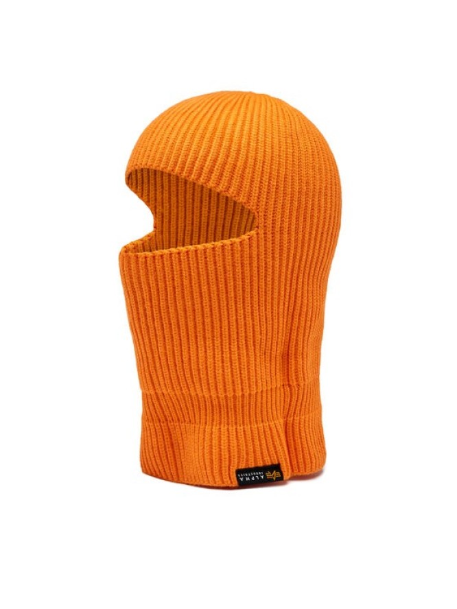Alpha Industries Kominiarka Label Balaclava 138901 Pomarańczowy