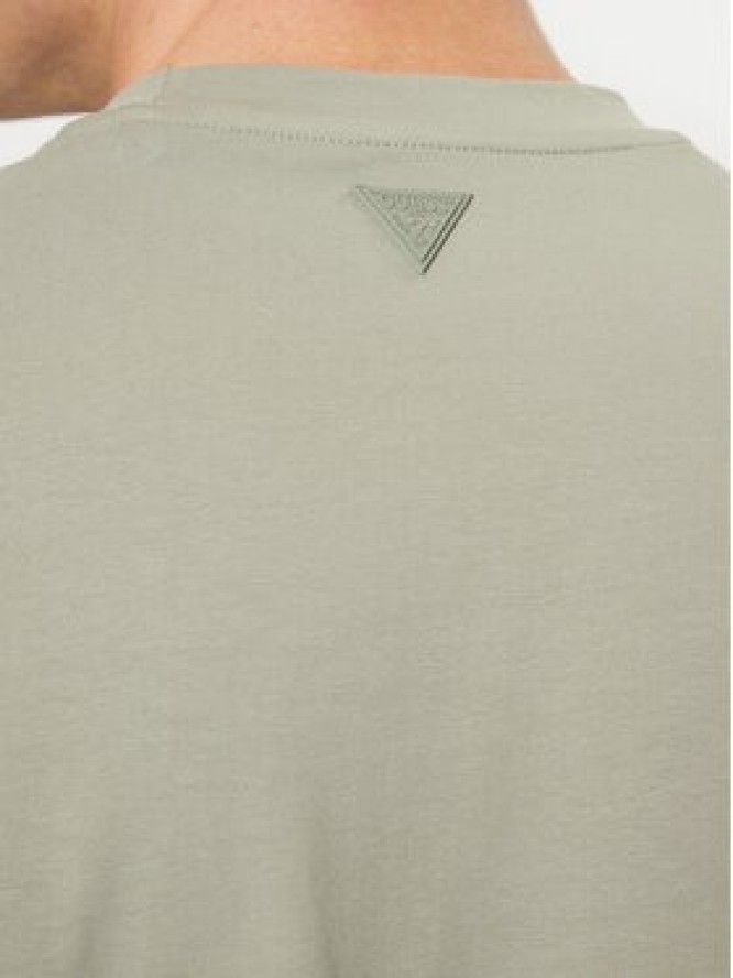 Guess T-Shirt Z2YI11 J1314 Zielony Regular Fit