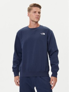 The North Face Bluza Essential NF0A89ET Granatowy Regular Fit