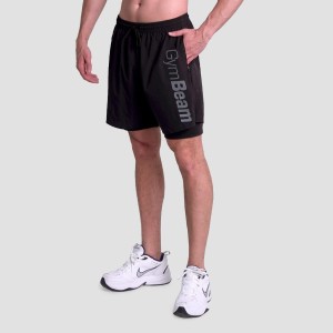 Szorty męskie fitness 2w1 Essence