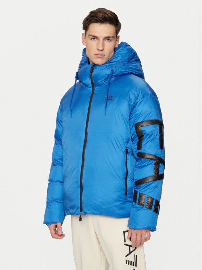 EA7 Emporio Armani Kurtka zimowa 6DPB19 PNGAZ 1528 Niebieski Regular Fit
