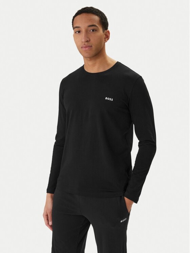 BOSS Longsleeve Mix&Match 50515389 Czarny Regular Fit