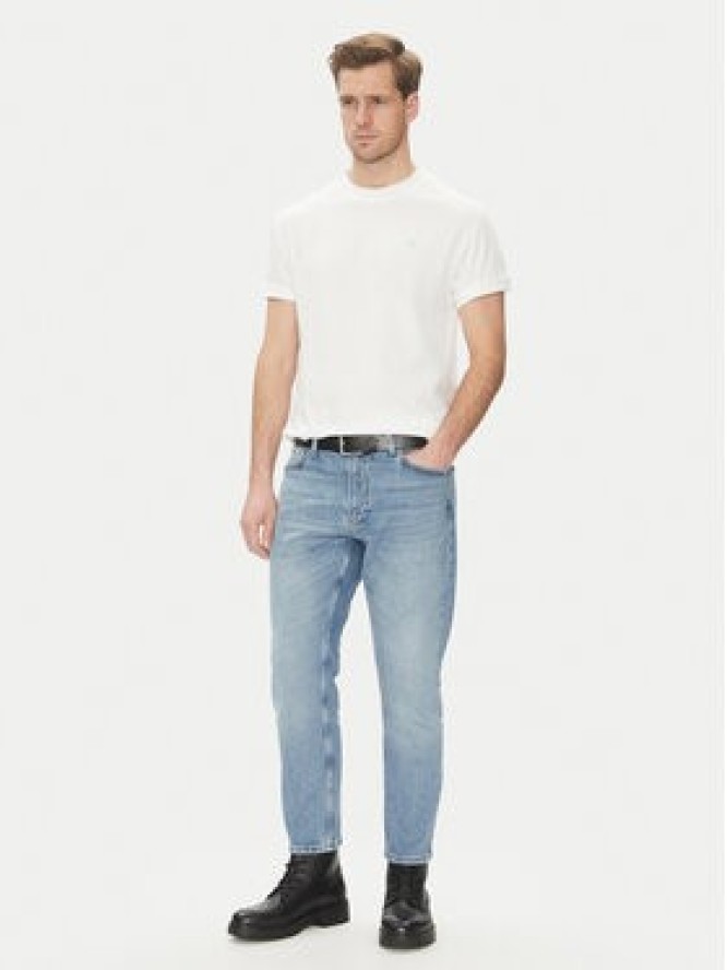Calvin Klein Jeans T-Shirt Painted J30J327523 Biały Regular Fit