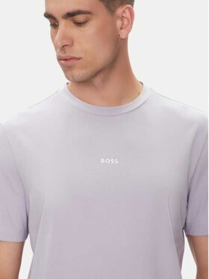 BOSS T-Shirt Tchup 50473278 Fioletowy Relaxed Fit
